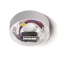 Stjfilter med underlag, Protektor K, 230V AC, 106mm, 27mm, hvid