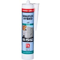 Dana Lim Sealflex Hybrid 522, Fugemasse til fuger og ttning, 290 ml patron, sort
