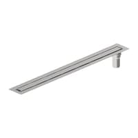 Aflbsarmatur Waterline, 50 mm, 1000 mm, lodret udlb, brstet stl - Blcher