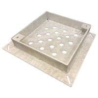 Jesmig brndrist, 315/425 x 75 mm, galvaniseret smedejern, 5 t