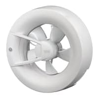 Ventilator S8, 230V, 2.5W, 115 m3/h, hvid - DUKA