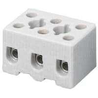 Kronemuffe porceln, 3 polet, 4 mm, Steatit