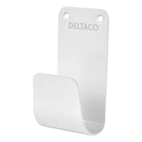 Deltaco E-Charge kabelkrog, rustfrit stl SS304, hvid