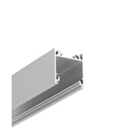 Anodiseret LED-profil LINEA20 EE7F/TY, til pbygning med skinne, 2000 mm, aluminium