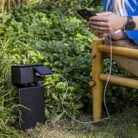 Hydro stikkontaktsjle, inkl. 2 pmonterede stikkontakter, sort
