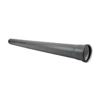 Nicoll Aflbsrr med muffe, gr, 50 x 2000 mm