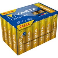Longlife AA batteri, 24 stk. - VARTA