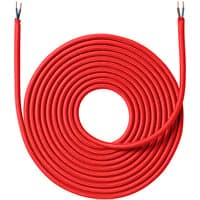 Stofledning, 4 meter, rd