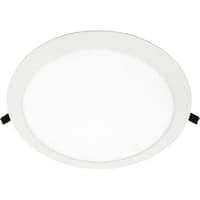 Lucette G2, LED indbygningsspot / panel, mat hvid, 224 mm / 18W