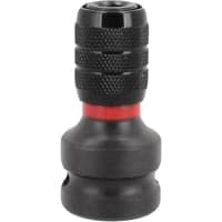 Impact bitsholdertop, indvendig 1/2", med quicklock for 1/4" - Tecos