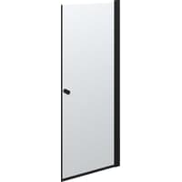 Dansani brusedr, H: 200 cm, 77-79 cm, sort/klar
