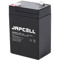 Japcell AGM-batteri 6V, 4,5Ah