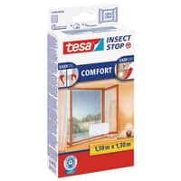 Insektnet Comfort til vinduer, 1,3mx1,3m, hvid - Tesa