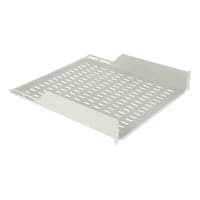 Lanview 19" 2U fast hylde 550 mm dybde hvid