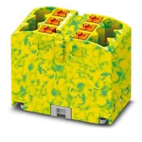 Fordelerblok, PTFIX 6X2,5 GNYE