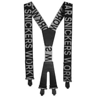 Snickers Logo elastiske seler, 9064, sort/koksgr, one-size