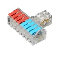 Skruels T samlemuffe, 2 til 8 leder, 250V, 32A, IP20