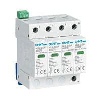Chint Transientbeskyttelse Type 2, 40kA/275V, 3P+N med meldekontakt