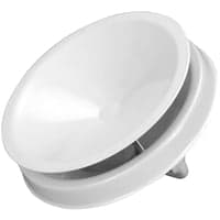KIR - Indblsningsventil 160 mm - Hvid (RAL 9003)
