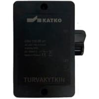 Sikkerhedsafbryder 4P 25A, 2xM20 forskruninger, sort - KATKO KSM425-BB