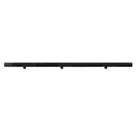 GB lysskinne til loft, komplet, 2 pendeladaptor, endetilslutning, sort, 2 meter skinne