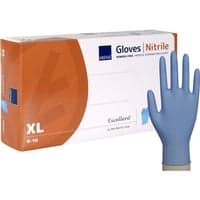 Nitril handsker, pudderfri, str. XL - Abena
