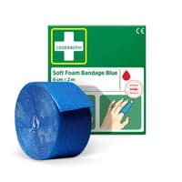 Cederroth Soft Foam bandage, bl, 6x200cm