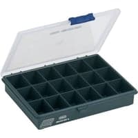 Raaco sortimentskasse PSC 5-18, 18 rum, antracitgr