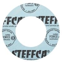 Flangepakning, 168,3 mm, DN150, (203x183x1,5mm), 100bar, asbestfri, Til feder/not flanger