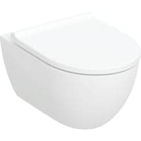Geberit Acanto vghngt toilet, TurboFlush, KeraTect, inkl. softclose sde