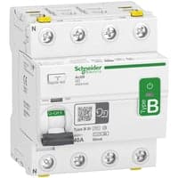 RCCB HPFI afbryder, 4P, 40A, 30mA, B-SI, AC/DC - Schneider Electric