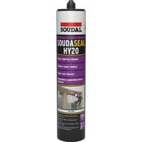 Fugemasse HY20 SMX, 290ml, RAL 9010 - Soudal