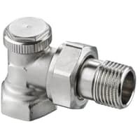 TA TRIM returkobling DN10, 3/8", vinkellbende, forindstillelig og afsprrelig