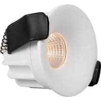 Optic Deep XS, 4W, 3000K, 230 lm, IP44, hvid Ral9016