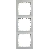 Ramme 3 modul S.1, hvid - Berker