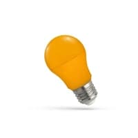 LED A50 pre, orange, 4.9W, E27, 230V