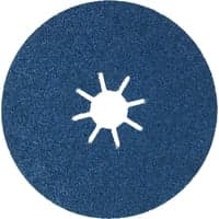 Fiberrondel, 125x22, K80, stl/aluminium