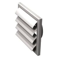 Murrist AV125 VJ, 186x186 mm / 125 mm, plast, hvid