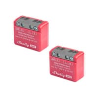 Shelly 1PM Mini Gen4, WiFi + Zigbee rel med effektmling (230 VAC), 2 pak