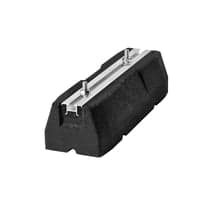 LuftX monteringsblok i gummi, 400 mm (1 par)