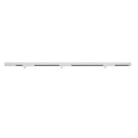 GB lysskinne til loft, komplet, 5 pendeladaptor, endetilslutning, hvid, 2 meter skinne