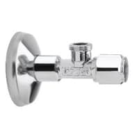 NIL vinkel aftapventil, 1/2" x 3/8" x 77 mm