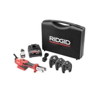 Ridgid pressmaskine RP115, med batteri, lader og M15-18-22 kber