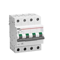 Automatsikring C10A, 4P, 10kA, 4M