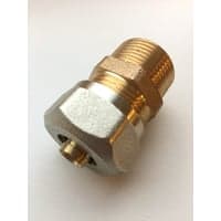 Roth overgang 15 mm x 3/4" nippel, rdgods