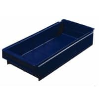 Lagerkasse 9123 i plast, 500 x 230 x 100 mm