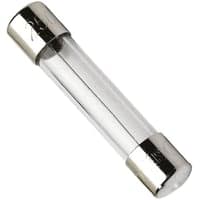 Finsikring, 5,0A 5X20, trg, 250V - 10 stk