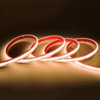 10 meter 20W/m COB CCT LED strip RA90 - 24V DC, IP68, 576 LED pr. meter, CCT (Varm til Kold Hvid)