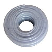 Pvc slange armeret, 3/8", gods 3,0mm, transparent - 50 meter