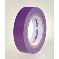 Hela Vinyltape, PVC isolerbnd 15 mm X 10 m, violet